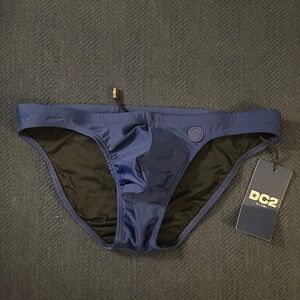 DC Navy Swim Brief | Medium | NWT